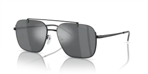 แว่นกันแดด Emporio Armani EA2150-30146G มุมเฉียง สีดำประกาย สำหรับผู้ชาย