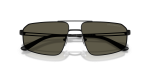 แว่นกันแดด Emporio Armani EA2173-300187 Matte Black Dark Grey แว่นกันแดด Emporio Armani EA2173-300187 close-up ด้านหน้า