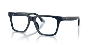 แว่นสายตา Emporio Armani EA3272U-6317 มุมเฉียง สีน้ำเงินโอปอล สำหรับผู้ชาย