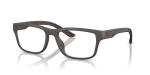 กรอบแว่นสายตา Emporio Armani EA3276U-6186 Rubberized Matte Brown แว่นสายตา Emporio Armani EA3276U-6186 มุมเฉียง สีน้ำตาลแมทเคลือบยาง สำหรับผู้ชาย