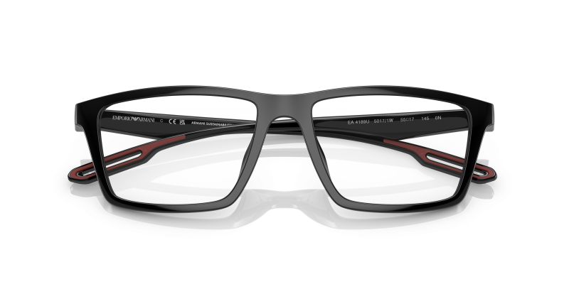 แว่นกันแดด Emporio Armani EA4189U-50171W close-up ด้านหน้า