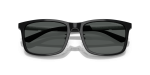แว่นกันแดด Emporio Armani EA4241D-501787 Shiny Black Dark Grey แว่นกันแดด Emporio Armani EA4241D-501787 close-up ด้านหน้า