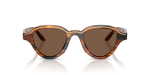 แว่นกันแดด Emporio Armani EA4264U-633973 Striped Dark Brown Brown แว่นกันแดด Emporio Armani EA4264U-633973 ด้านหน้า