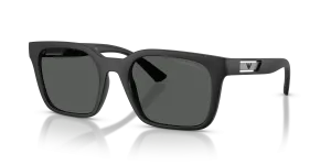 แว่นกันแดด Emporio Armani EA4269F-500987 มุมเฉียง สีดำด้าน สำหรับผู้ชาย