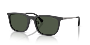แว่นกันแดด Emporio Armani EA4275D-50019A มุมเฉียง สีดำด้าน สำหรับผู้ชาย