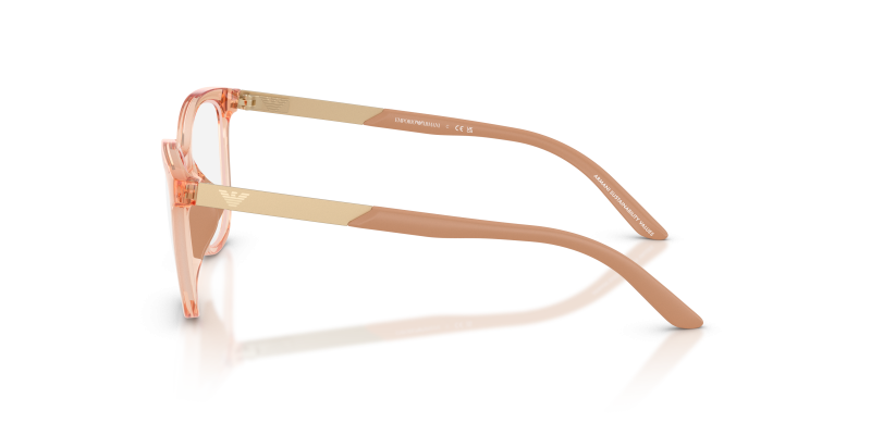 แว่นสายตา Emporio Armani EK3011U-6347 มุมข้าง ขาแว่นสี Matte Pale Gold