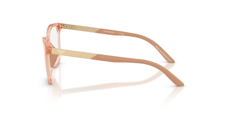 แว่นสายตา Emporio Armani EK3011U-6347 มุมข้าง ขาแว่นสี Matte Pale Gold