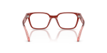 กรอบแว่นสายตา Emporio Armani EK3013U-6385 Shiny Red แว่นสายตา Emporio Armani EK3013U-6385 ขาแว่นด้านใน