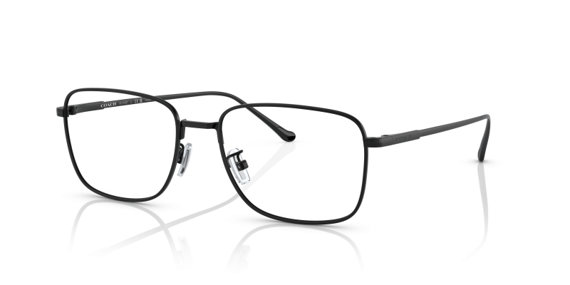 กรอบแว่นสายตา Coach HC5150T-9003 Black Titanium แว่นสายตา Coach HC5150T-9003 มุมเฉียง สีไทเทเนียมดำ สำหรับผู้ชาย