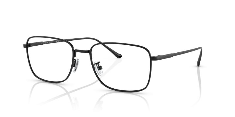 กรอบแว่นสายตา Coach HC5150T-9003 Black Titanium แว่นสายตา Coach HC5150T-9003 มุมเฉียง สีไทเทเนียมดำ สำหรับผู้ชาย