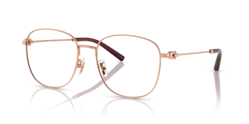แว่นสายตา Coach HC5179D-9331 มุมเฉียง สีทองชมพูประกาย สำหรับผู้หญิง