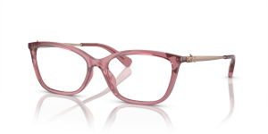แว่นสายตา Coach HC6146U-5800 มุมเฉียง สีเบอร์รี่โปร่งใส สำหรับผู้หญิง