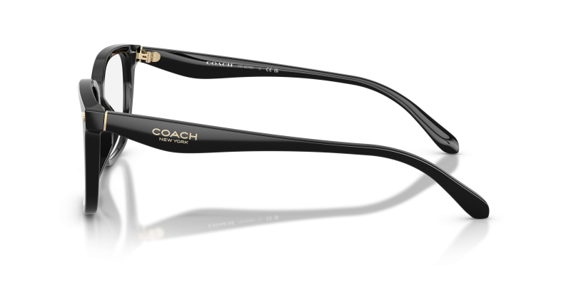 แว่นสายตา Coach HC6276U-5002 มุมข้าง ขาแว่นสีดำ