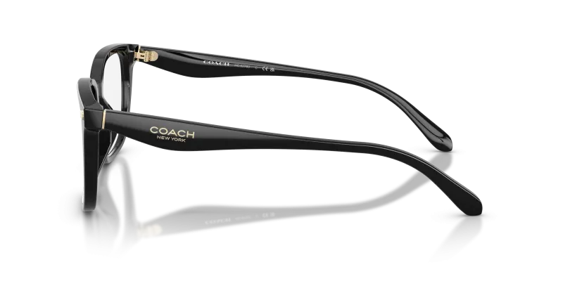 แว่นสายตา Coach HC6276U-5002 มุมข้าง ขาแว่นสีดำ
