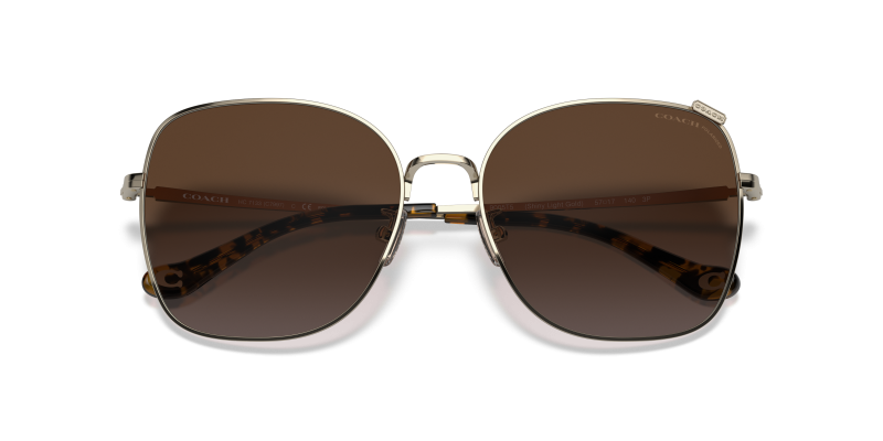 แว่นกันแดด Coach HC7133-9005T5 close-up ด้านหน้า