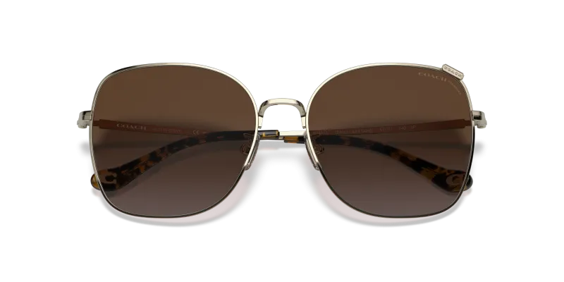 แว่นกันแดด Coach HC7133-9005T5 close-up ด้านหน้า
