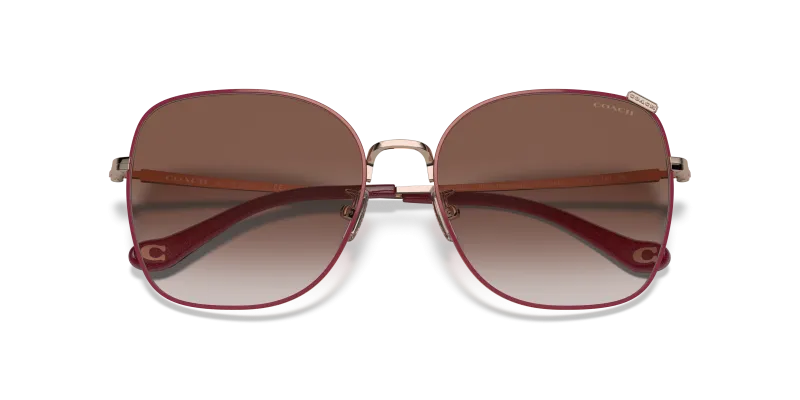 แว่นกันแดด Coach HC7133-94038D close-up ด้านหน้า