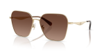 แว่นกันแดด Coach HC7168-9005T5 Shiny Light Gold Brown Gradient Polarized แว่นกันแดด Coach HC7168-9005T5 มุมเฉียง สีทองอ่อนประกาย สำหรับผู้หญิง