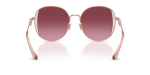 แว่นกันแดด Coach HC7176B-93318H Shiny Rose Gold / Rose Berry Gradient แว่นกันแดด Coach HC7176B-93318H ขาแว่นด้านใน