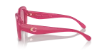 แว่นกันแดด Coach HC8391U-58069L Milky Magenta Pink Flash แว่นกันแดด Coach HC8391U-58069L มุมข้าง ขาแว่นสี Milky Magenta