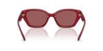 แว่นกันแดด Coach HC8434U-5526D0 Milky Cherry Berry Flash แว่นกันแดด Coach HC8434U-5526D0 ขาแว่นด้านใน