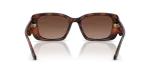 แว่นกันแดด Coach HC8435U-5120T5 Dark Tortoise Brown Gradient Polarized แว่นกันแดด Coach HC8435U-5120T5 ขาแว่นด้านใน