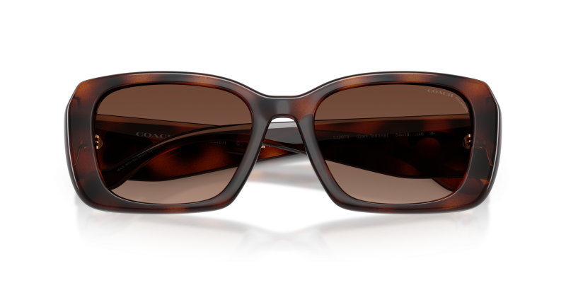 แว่นกันแดด Coach HC8435U-5120T5 close-up ด้านหน้า