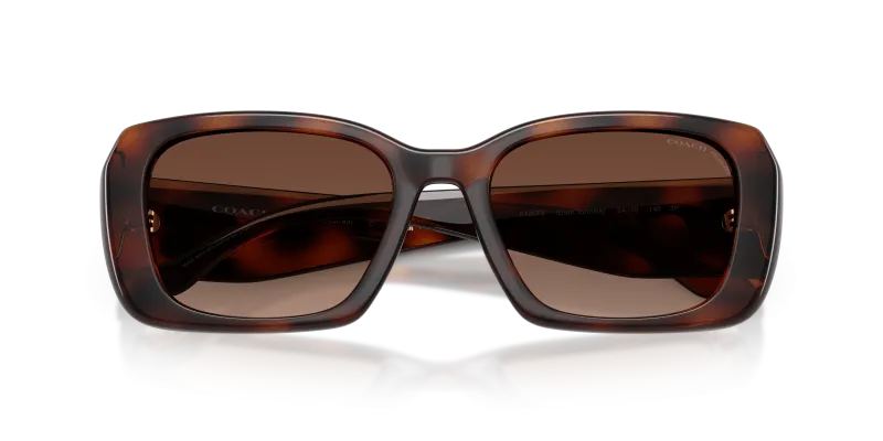 แว่นกันแดด Coach HC8435U-5120T5 close-up ด้านหน้า
