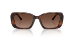 แว่นกันแดด Coach HC8435U-5120T5 Dark Tortoise Brown Gradient Polarized แว่นกันแดด Coach HC8435U-5120T5 ด้านหน้า