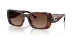 แว่นกันแดด Coach HC8435U-5120T5 Dark Tortoise Brown Gradient Polarized แว่นกันแดด Coach HC8435U-5120T5 มุมเฉียง สีลายเต่าเข้ม สำหรับผู้หญิง