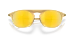 แว่นกันแดด Oakley Neo Jacket OO4065-06 Satin Gold Prizm 24K Polarized แว่นกันแดด Oakley OO4065-06 close-up ด้านหน้า