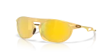 แว่นกันแดด Oakley Neo Jacket OO4065-06 Satin Gold Prizm 24K Polarized แว่นกันแดด Oakley OO4065-06 มุมเฉียง สีทองซาติน สำหรับผู้ชาย