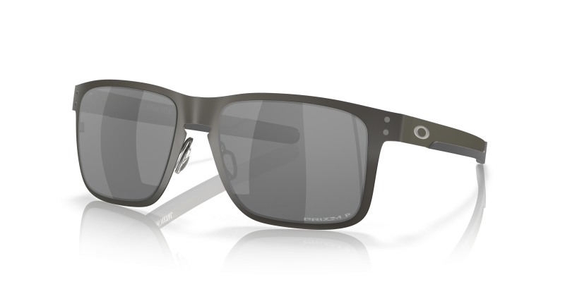 แว่นกันแดด Oakley Holbrook Metal OO4123-06 Matte Gunmetal Prizm Black Polarized แว่นกันแดด Oakley OO4123-06 มุมเฉียง สีกันเมทัลด้าน สำหรับผู้ชาย
