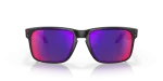 แว่นกันแดด Oakley Holbrook OO9102-36 Matte Black Positive Red Iridium แว่นกันแดด Oakley OO9102-36 ด้านหน้า