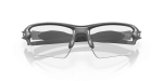 แว่นกันแดด Oakley Flak 2.0 XL OO9188-16 Steel Clear Photochromic แว่นกันแดด Oakley OO9188-16 close-up ด้านหน้า
