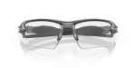 แว่นกันแดด Oakley Flak 2.0 XL OO9188-16 Steel Clear Photochromic แว่นกันแดด Oakley OO9188-16 close-up ด้านหน้า