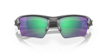 แว่นกันแดด Oakley Flak 2.0 XL OO9188-F3 Steel Prizm Road Jade แว่นกันแดด Oakley OO9188-F3 close-up ด้านหน้า