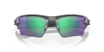 แว่นกันแดด Oakley Flak 2.0 XL OO9188-F3 Steel Prizm Road Jade แว่นกันแดด Oakley OO9188-F3 close-up ด้านหน้า