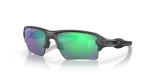 แว่นกันแดด Oakley Flak 2.0 XL OO9188-F3 Steel Prizm Road Jade แว่นกันแดด Oakley OO9188-F3 มุมเฉียง สีเหล็ก สำหรับผู้ใช้ทุกเพศ