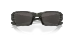 แว่นกันแดด Oakley Fives Squared OO9238-05 Grey Smoke Warm Grey แว่นกันแดด Oakley OO9238-05 close-up ด้านหน้า