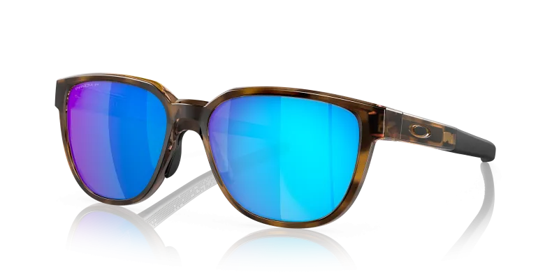 แว่นกันแดด Oakley Actuator A OO9250A-04 Brown Tortoise Prizm Sapphire Polarized แว่นกันแดด Oakley OO9250A-04 มุมเฉียง สีน้ำตาลลายเต่า สำหรับผู้ชาย