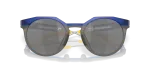 แว่นกันแดด Oakley HSTN Metal OO9279-06 Trans Crystal Blue Prizm Black แว่นกันแดด Oakley OO9279-06 close-up ด้านหน้า
