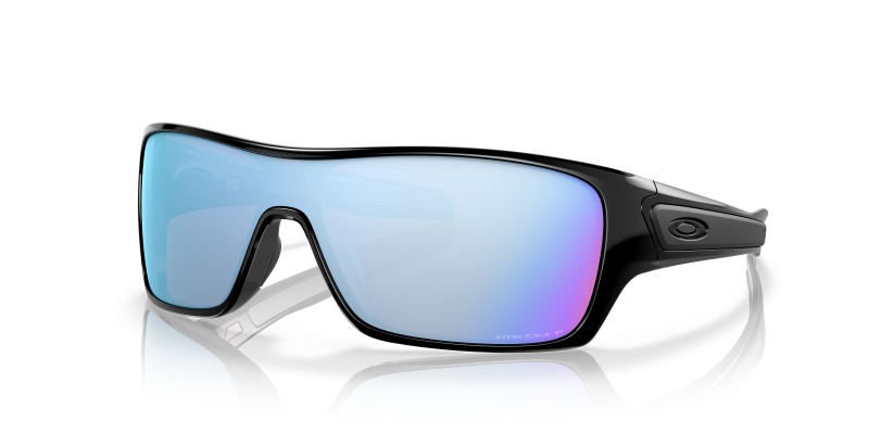 แว่นกันแดด Oakley Turbine Rotor OO9307-08 Polished Black Prizm Deep Water Polarized แว่นกันแดด Oakley OO9307-08 มุมเฉียง สีดำขัดเงา สำหรับผู้ชาย