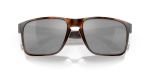 แว่นกันแดด Oakley Holbrook XL OO9417-02 Matte Brown Tortoise Prizm Black แว่นกันแดด Oakley OO9417-02 close-up ด้านหน้า