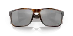 แว่นกันแดด Oakley Holbrook XL OO9417-02 Matte Brown Tortoise Prizm Black แว่นกันแดด Oakley OO9417-02 close-up ด้านหน้า