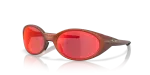 แว่นกันแดด Oakley OO9438-25 มุมเฉียง สีส้มเปลวเพลิง สำหรับผู้ชาย