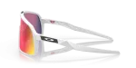 แว่นกันแดด Oakley Sutro S OO9462-05 Matte White Prizm Road แว่นกันแดด Oakley OO9462-05 มุมข้าง ขาแว่นสีขาวด้าน