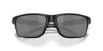 แว่นกันแดด Oakley Gibston XL OO9470-01 Matte Black Prizm Black แว่นกันแดด Oakley OO9470-01 close-up ด้านหน้า