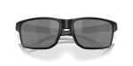 แว่นกันแดด Oakley Gibston XL OO9470-01 Matte Black Prizm Black แว่นกันแดด Oakley OO9470-01 close-up ด้านหน้า