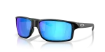 แว่นกันแดด Oakley Gibston XL OO9470-03 Matte Black Prizm Sapphire แว่นกันแดด Oakley OO9470-03 มุมเฉียง สีดำด้าน สำหรับผู้ชาย